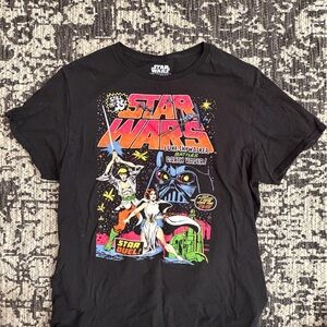 MAD Engine Star Wars Black Graphic Tee